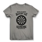 Damen Premium Bio T-Shirt Wenn ich werfe weicht die Scheibe aus Respekt aus
