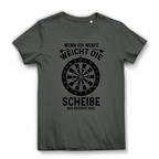 Damen Premium Bio T-Shirt Wenn ich werfe weicht die Scheibe aus Respekt aus