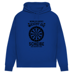 Damen Premium Bio Hoodie Wenn ich werfe weicht die Scheibe aus Respekt aus