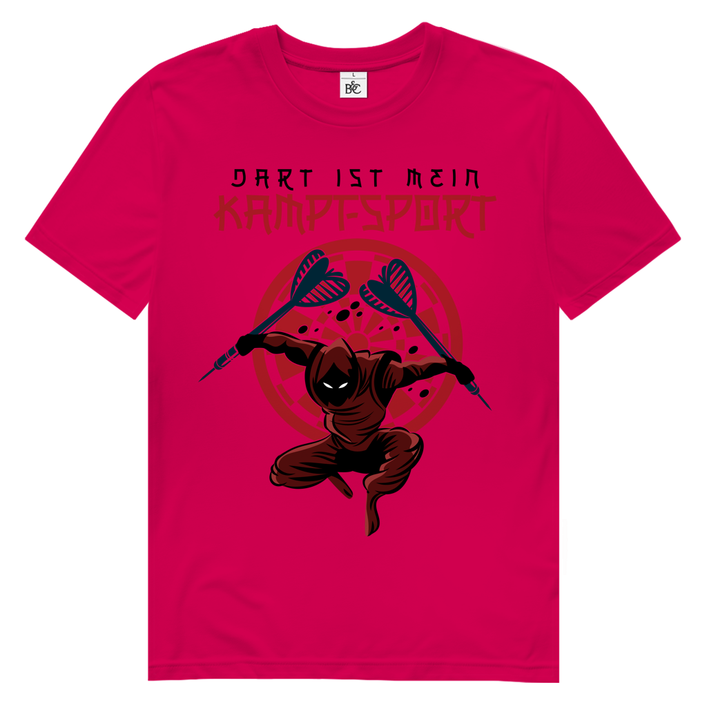 Herren Premium Bio T-Shirt Dart ist mein Kampfsport