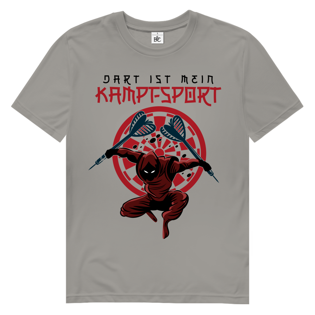 Herren Premium Bio T-Shirt Dart ist mein Kampfsport