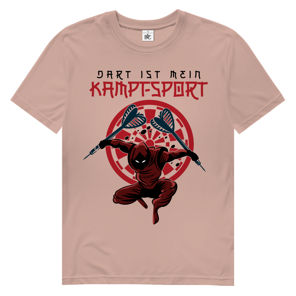 Herren Premium Bio T-Shirt Dart ist mein Kampfsport
