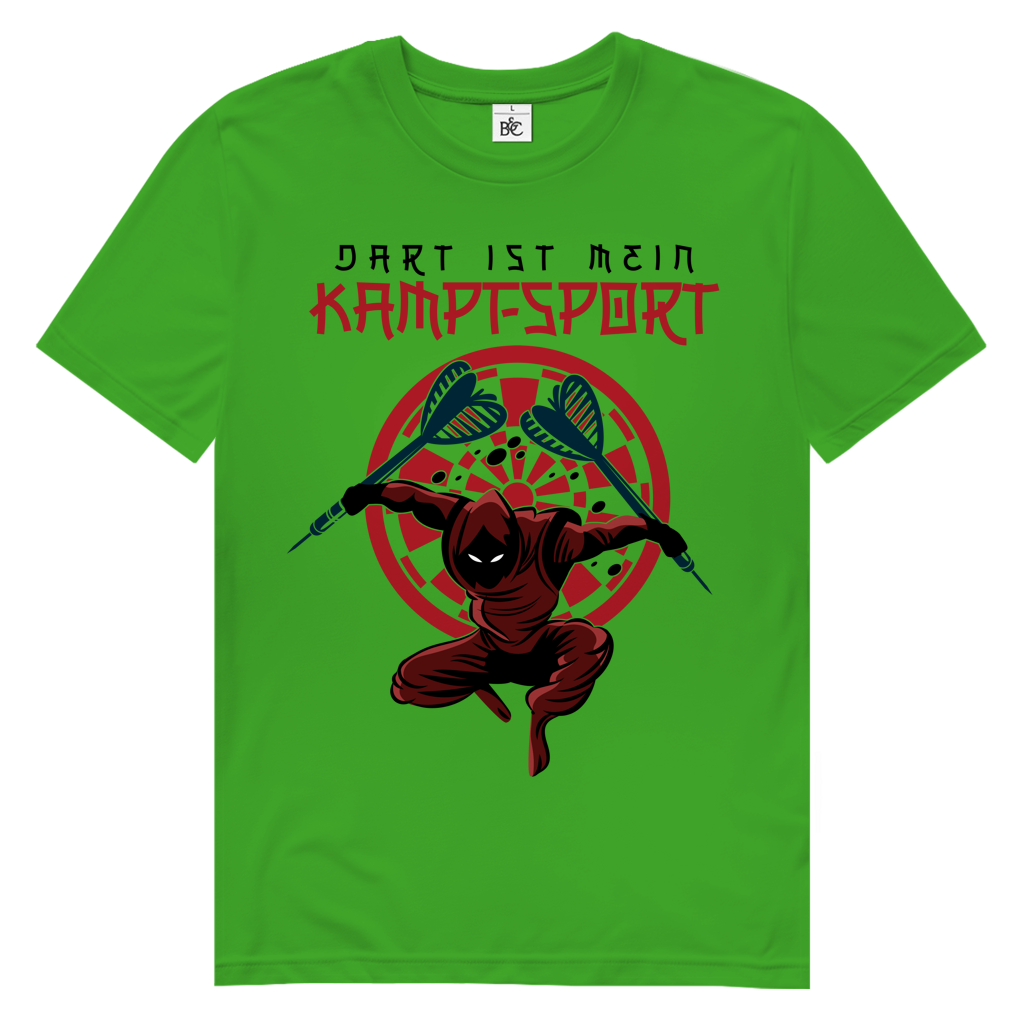 Herren Premium Bio T-Shirt Dart ist mein Kampfsport