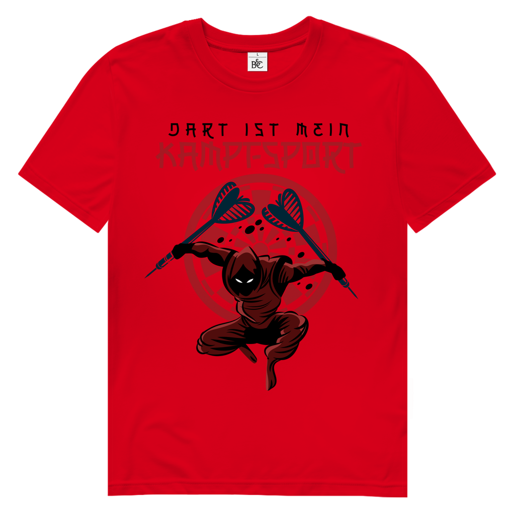 Herren Premium Bio T-Shirt Dart ist mein Kampfsport