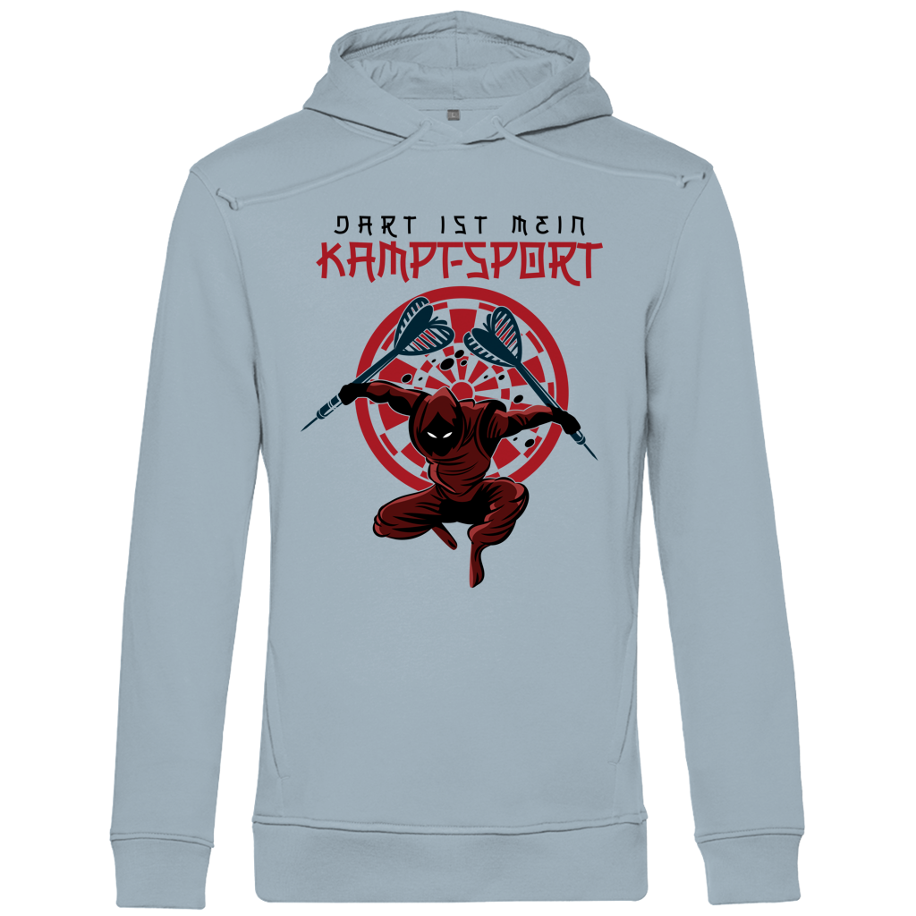 Herren Premium Bio Hoodie Dart ist mein Kampfsport