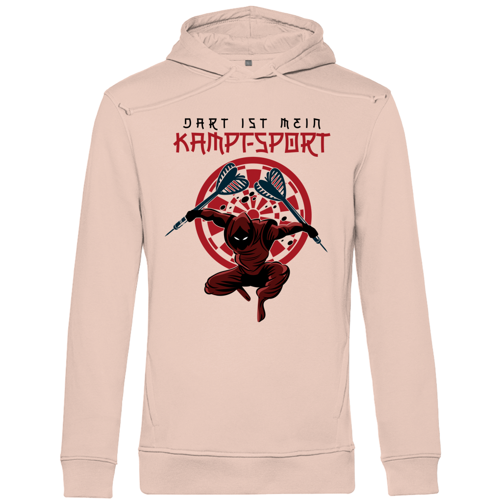 Herren Premium Bio Hoodie Dart ist mein Kampfsport