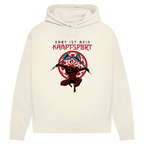 Damen Premium Bio Hoodie Dart ist mein Kampfsport