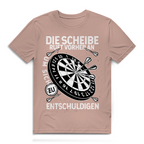 Herren Premium Bio T-Shirt Die Scheibe ruft vorher an, um sich zu entschuldigen