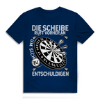 Herren Premium Bio T-Shirt Die Scheibe ruft vorher an, um sich zu entschuldigen