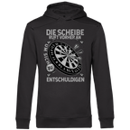 Herren Premium Bio Hoodie Die Scheibe ruft vorher an, um sich zu entschuldigen