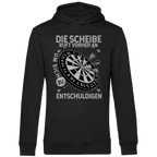 Herren Premium Bio Hoodie Die Scheibe ruft vorher an, um sich zu entschuldigen
