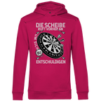 Herren Premium Bio Hoodie Die Scheibe ruft vorher an, um sich zu entschuldigen