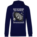 Herren Premium Bio Hoodie Die Scheibe ruft vorher an, um sich zu entschuldigen