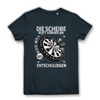 Damen Premium Bio T-Shirt Die Scheibe ruft vorher an, um sich zu entschuldigen