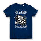 Damen Premium Bio T-Shirt Die Scheibe ruft vorher an, um sich zu entschuldigen