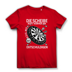 Damen Premium Bio T-Shirt Die Scheibe ruft vorher an, um sich zu entschuldigen