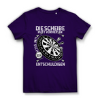 Damen Premium Bio T-Shirt Die Scheibe ruft vorher an, um sich zu entschuldigen