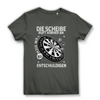 Damen Premium Bio T-Shirt Die Scheibe ruft vorher an, um sich zu entschuldigen