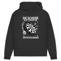 Damen Premium Bio Hoodie Die Scheibe ruft vorher an, um sich zu entschuldigen