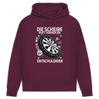 Damen Premium Bio Hoodie Die Scheibe ruft vorher an, um sich zu entschuldigen