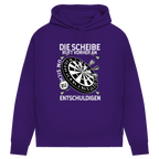 Damen Premium Bio Hoodie Die Scheibe ruft vorher an, um sich zu entschuldigen