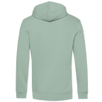 Herren Premium Bio Hoodie Die Wand zitter wenn ich ziele