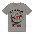 Herren Premium Bio T-Shirt Ich brauche kein Bullseye  Das Bullseye braucht mich
