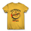 Damen Premium Bio T-Shirt Ich brauche kein Bullseye  Das Bullseye braucht mich