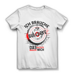 Damen Premium Bio T-Shirt Ich brauche kein Bullseye  Das Bullseye braucht mich