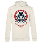 Herren Premium Bio Hoodie Ich treffe bevor ich geworfen habe