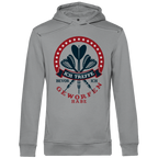Herren Premium Bio Hoodie Ich treffe bevor ich geworfen habe