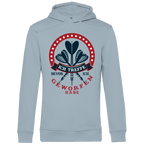 Herren Premium Bio Hoodie Ich treffe bevor ich geworfen habe