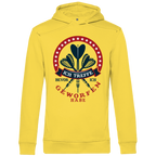 Herren Premium Bio Hoodie Ich treffe bevor ich geworfen habe