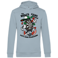 Herren Premium Bio Hoodie Ich werfe keine Pfeile. Ich gebe der Luft eine Richtung