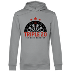 Herren Premium Bio Hoodie Triple 20 ist mein Warm-up