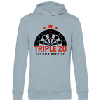 Herren Premium Bio Hoodie Triple 20 ist mein Warm-up