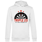 Herren Premium Bio Hoodie Triple 20 ist mein Warm-up
