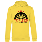 Herren Premium Bio Hoodie Triple 20 ist mein Warm-up