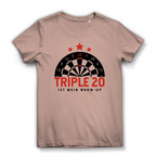 Damen Premium Bio T-Shirt Triple 20 ist mein Warm-up