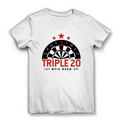 Damen Premium Bio T-Shirt Triple 20 ist mein Warm-up