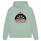 Damen Premium Bio Hoodie Triple 20 ist mein Warm-up