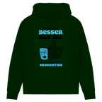 Damen Premium Bio Hoodie Ich bin nicht besser als du. Nur früher dran mit Erkenntnis