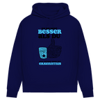 Damen Premium Bio Hoodie Ich bin nicht besser als du. Nur früher dran mit Erkenntnis