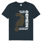 Herren Premium Bio T-Shirt Ich bin nicht gemein. Nur effizient in der Wahrheit