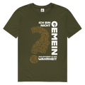 Herren Premium Bio T-Shirt Ich bin nicht gemein. Nur effizient in der Wahrheit