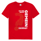 Herren Premium Bio T-Shirt Ich bin nicht gemein. Nur effizient in der Wahrheit