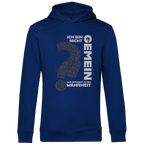 Herren Premium Bio Hoodie Ich bin nicht gemein. Nur effizient in der Wahrheit