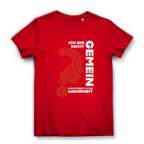 Damen Premium Bio T-Shirt Ich bin nicht gemein. Nur effizient in der Wahrheit