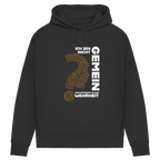 Damen Premium Bio Hoodie Ich bin nicht gemein. Nur effizient in der Wahrheit