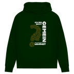 Damen Premium Bio Hoodie Ich bin nicht gemein. Nur effizient in der Wahrheit